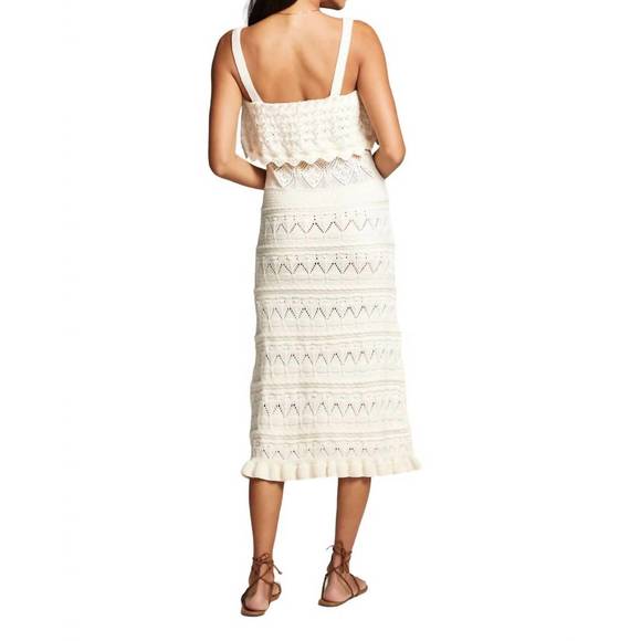 NEW SALTWATER LUXE kendra knit dress in natural - Picture 2 of 2